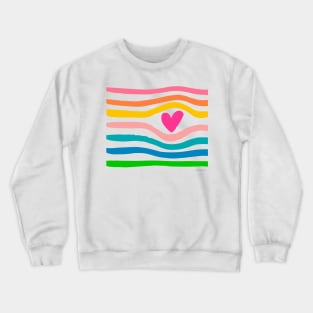 Love hearts Crewneck Sweatshirt